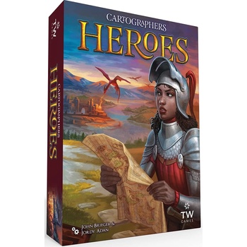 Thunderworks Games Настолна игра Cartographers Heroes - Семейна