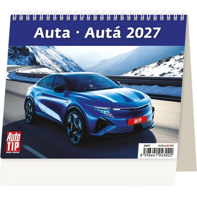 Stolový Autá 2027