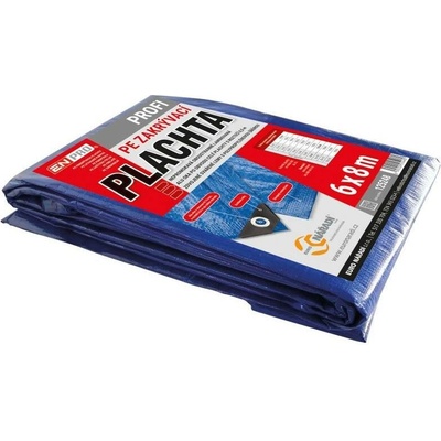 LEVIOR Profi Zakrývacia plachta 140g/m² 6x8 m modrá/strieborná