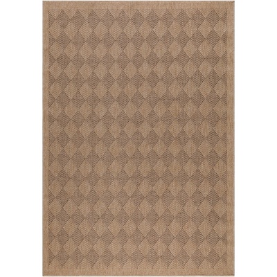 Ayyildiz Пътека за открито и закрито в тъмно естествен цвят 80x250 cm Dhaka - Ayyildiz Carpets (DHAKA802508713BLACK)