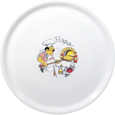 HENDI Pizza tanier Tradičný Biela 310mm