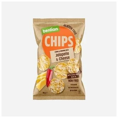 Benlian Rice chips jalapeno a sýr 6 x 50 g
