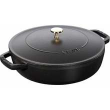 Staub Chistera litinový kastrol s poklicí černý 26 cm 12612623