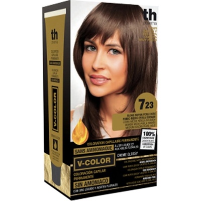TH Pharma Farba na vlasy V-color stredne zlatistá perlovo zlatá 7.23