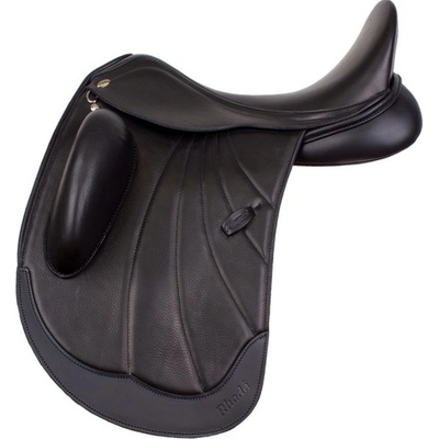 KenTaur Sedlo drezurní Rhodé GRP Slim DK vlna černá SUPER COMFORT