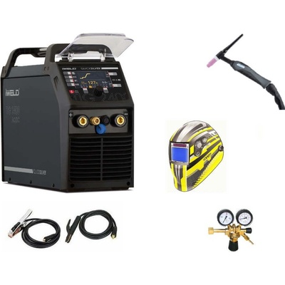 iWELD TIG 2400 AC/DC HF PULZ PFC pro TIG SET 13 + RV Argon + kukla expert 730ARC++ 800TIG2400ACDC/SET13