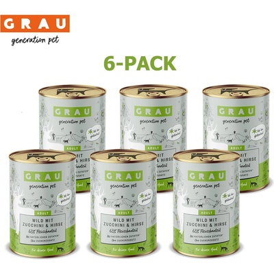 Grau Adult Divina s cuketou a pšenom 6 x 400 g