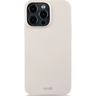 Holdit Гръб Holdit Slim Case за iphone 15 Pro Max - Light Beige