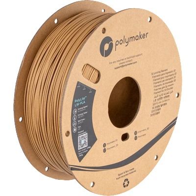 Polymaker PolyLite LW-PLA Wood - 1, 75 mm / 800 g (PA08004)