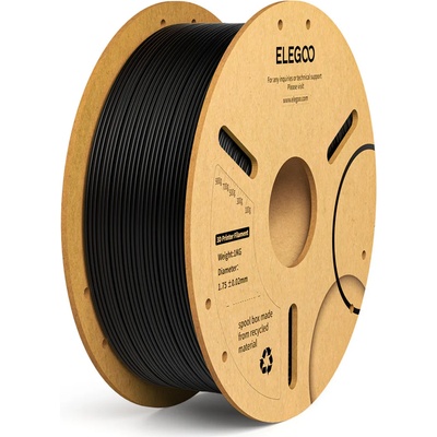 Elegoo PLA+ Black - 1, 75 mm / 1000 g (50.203.0048)