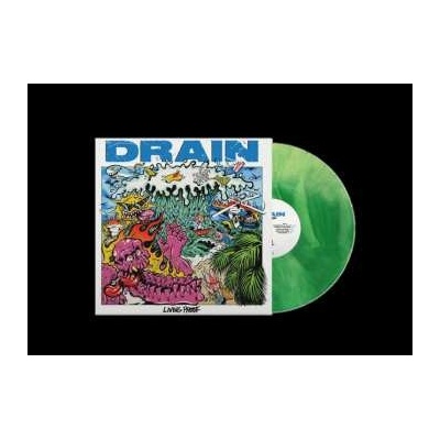 Drain - Living Proof Green & Yellow Coloured Us Edit LP