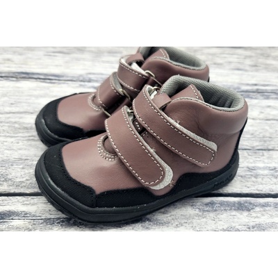 Jonap celoroční boty Bella roseATE SLIM (hladká kůže) s okopem