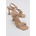 Moda Trend Дамски сандали с ток - Бежови #382892 (382892_Крем)