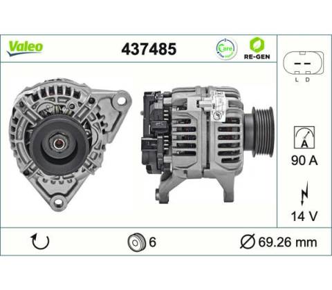 generátor VALEO 437485