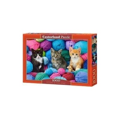 Castorland Kittens in Yarn Store Пъзел 1000 броя Животни (469900)