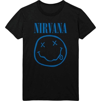 Nirvana Blue Happy Face Black XL Риза (NIRVTS12MB04)