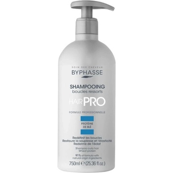 BYPHASSE Hair Pro Shampoo Boucles Ressorts 750 ml шампоан за къдрава коса