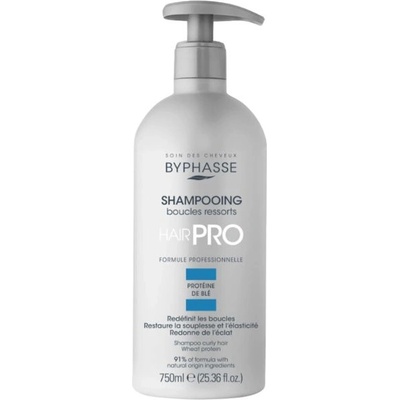 BYPHASSE Hair Pro Shampoo Boucles Ressorts 750 ml шампоан за къдрава коса