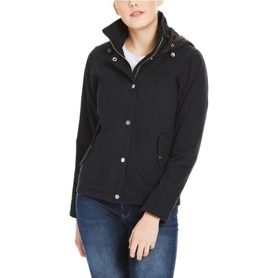 Bench Cotton Jacket With Quilted Hood Black Beauty