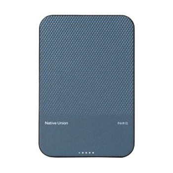 Image 1 of Native Union (Re)Classic Magnetic Power Bank 5000mAh - Морско синьо (PB-5KMS-NAV)
