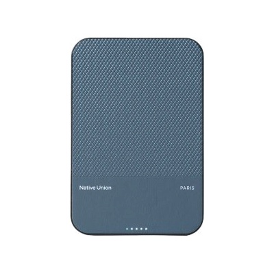 Native Union (Re)Classic Magnetic Power Bank 5000mAh - Морско синьо (PB-5KMS-NAV)