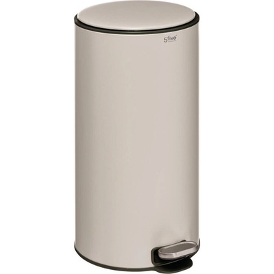 5five Simply Smart Kovový odpadkový koš ARGILE DELTA s neutralizátorem zápachu, 30 l