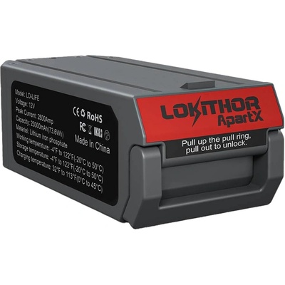 Lokithor LiFePO4 батерия ApartX LO-LIFE 2500A (LO-LIFE APARTX)