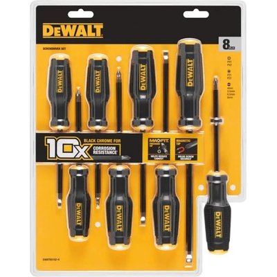 DEWALT КОМПЛЕКТ ОТВЕРТКИ 8 БР. dewalt dwht65102-0 (3253560651022)