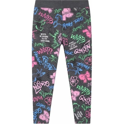 Kugo dívčí zateplené legíny šedé