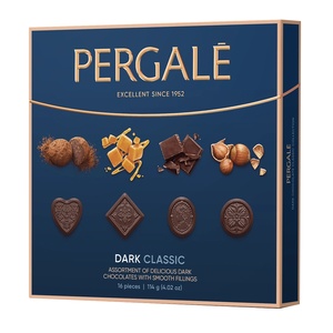 Pergalė PergalĖ КЛАСИК БОНБОНИ АСОРТИ С ТЪМЕН ШОКОЛАД 114Г