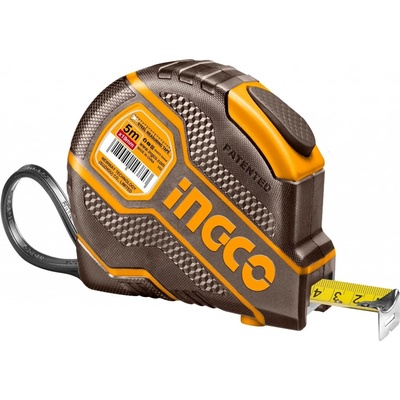 Ingco Metr svinovací Selflock 5 m x 19 mm HSMT080521E