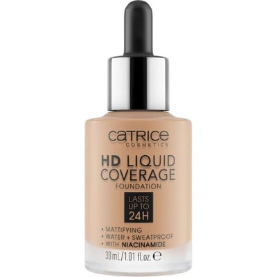 Catrice Фон дьо тен HD Liquid Coverage, 050 Rosy Ash, 30 ml