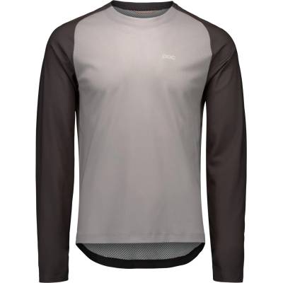 POC Мъжка фланелка с дълъг ръкав за колоездене POC Motion Air L/S Jersey Cycling jersey - Granite Grey (056-3686-0313)
