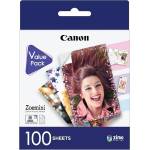 Canon 6135C003 ZINK Photo Paper, 5x7, 6 см, 2x3", 100 бр. , термална, гланцирана, бяла, фотохартия (6135C003)