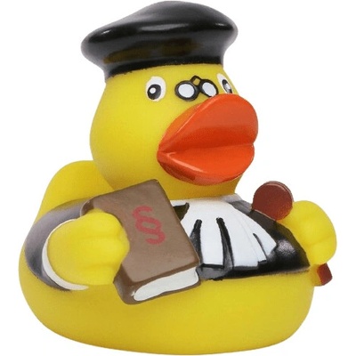 Schnabels Gumená kačička Sudca 9 cm