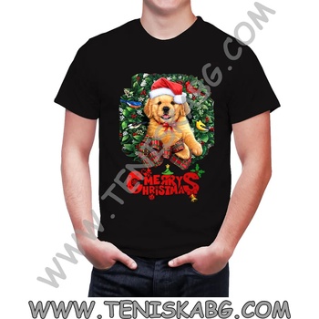 Fruit of the Loom Тениска - Коледа куче 1