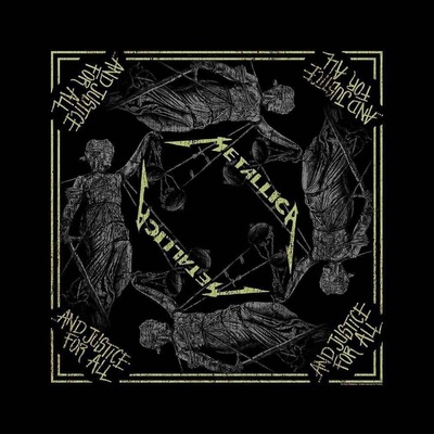 Metallica Шал And Justice for All Black (B107)