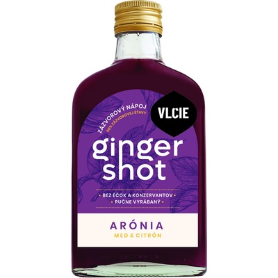 Vlčie Ginger Shot Arónia 200 ml