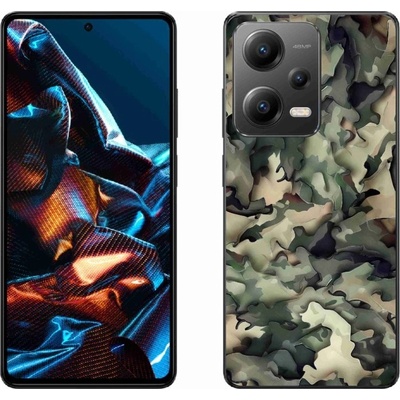 mmCase Gelové Xiaomi Redmi Note 12 Pro 5G - maskáčový vzor 9