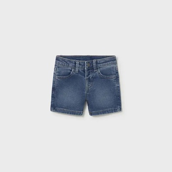 Mayoral Бермуди soft denim 5джоба Изпран десен за бебе момче Mayoral