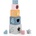 Viga Toys Дървени кубчета за подреждане и вгнездяване PolarB, Viga (44016)