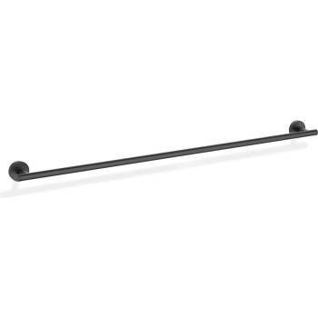 DECOR WALTHER Закачалка на релса за кърпи Basic 85 см черен мат (0531560)