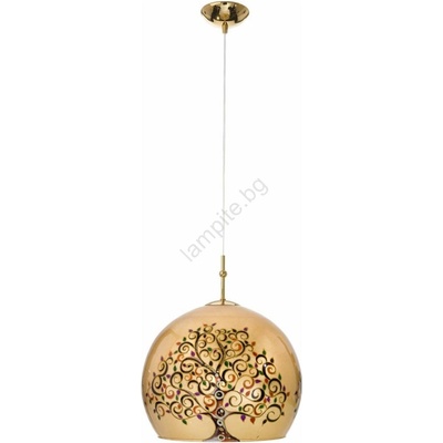 Kolarz 0392.31M. 3. Al. Mu - Пендел LUNA 1xE27/60W/230V 24K златист (KL0335)