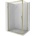 Mexen Exo разтегателна душ кабина 155 x 80 см, прозрачна, златна - 8151-155-080-50-00 (8151-155-080-50-00)