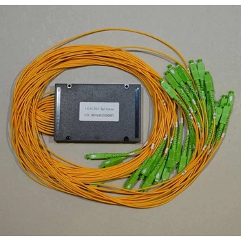 Conneu Оптичен PLC сплитер 1x32 с SC-APC конектори, ABS Box, Conneu (CNPLC-132-SCA1-SCA1-BOX)