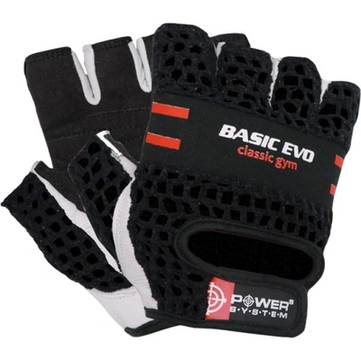 Power System Fitness Gloves Basic Evo - Red M