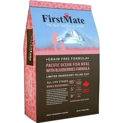 FirstMate Pacific Ocean Fish with Blueberries Cat 4,54 kg