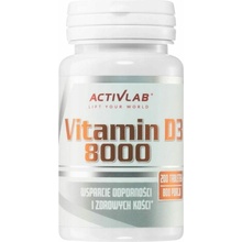 Activlab Pharma Vitamín D3 8000 200 tabliet