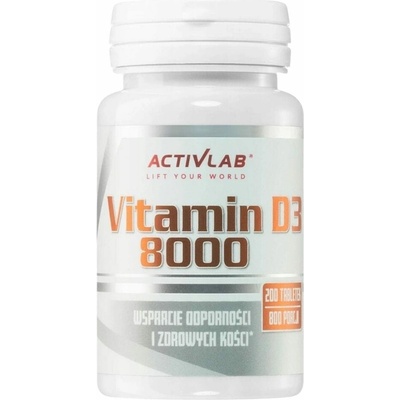 Activlab Pharma Vitamín D3 8000 200 tabliet