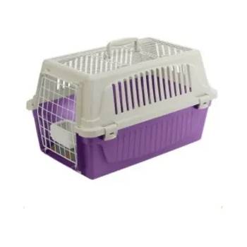 Ferplast - Atlas 10 Open - Транспортна чанта за кучета и котки с мека постелка и съд за вода , 48 / 32, 5 / 29 см